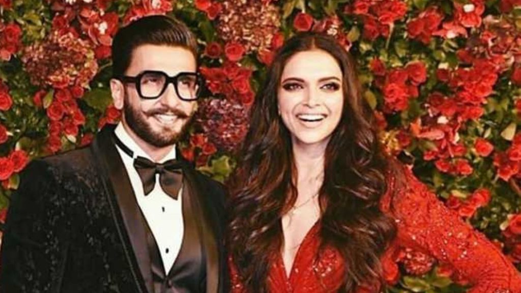Deepika With husband Ranveer Singh