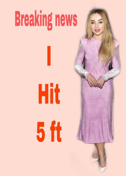 How tall is Sabrina Carpenter? Discover more Celebrity Heights, Sabrina Carpenter's Net Worth 2025, Age, and Instagram.