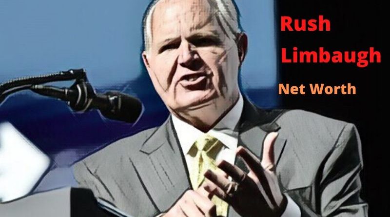 rush limbaugh net worth wife