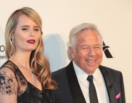 Robert's girlfriend Ricki Noel Lander(American actress, model, designer).