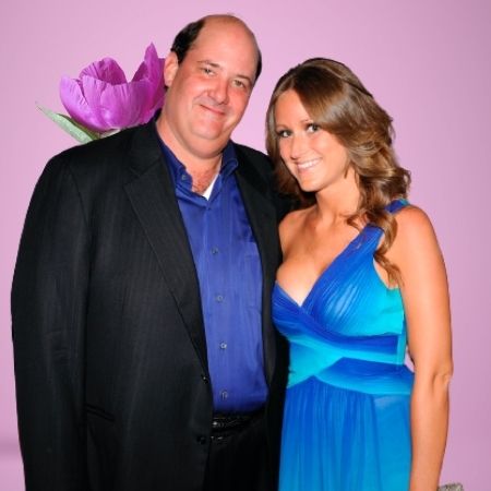 Who is Brian Baumgartner's wife?